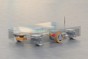 The compact design of the motorization with integrated security allows for a great deal of flexibility in integration