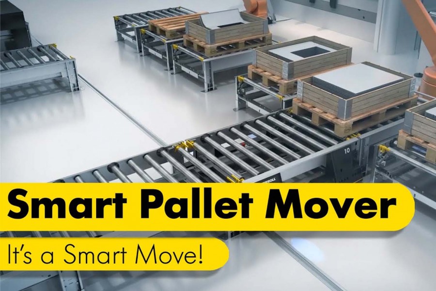 Trois axes du Smart Pallet Mover sont motorisés par le moteur sécuritaire SWD Core
